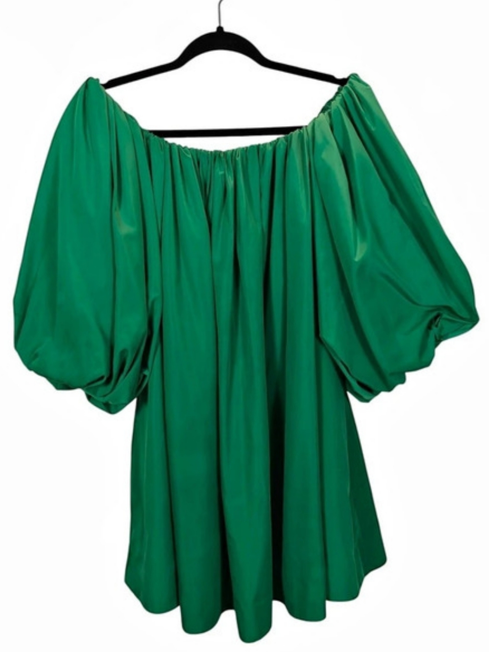 MARE MARE Puff-Sleeve Off-The-Shoulder Mini Dress Size Small
